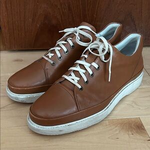 Samuel Hubbard brown leather Men’s Derby Sneaker